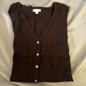 J. Jill Button up Tank Tunic